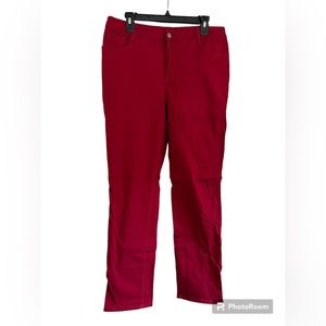Women's Red Jeans